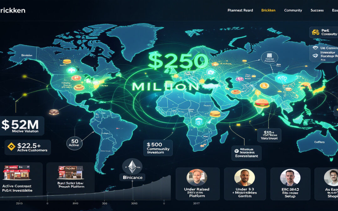 Brickken Claims $250 Million in Tokenized Assets – And They Have a Franchise Solution